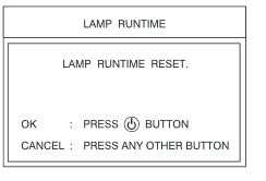 Bóng đèn máy chiếu Panasonic PT-LB50E lamp runtime