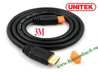 Cáp HDMI 3M Unitek 2.0/4K
