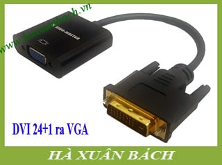 Cáp chuyển từ DVI 24+1 ra VGA