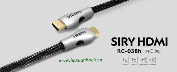 Nhà phân phối cáp HDMI 3M REMAX chính hãng