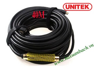 Nhà phân phối cáp HDMI 40M Unitek chính hãng