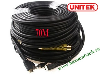 Nhà phân phối cáp HDMI 70M Unitek chính hãng