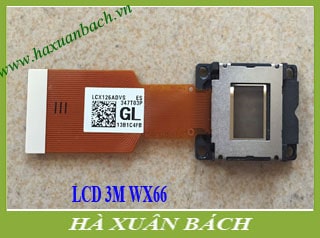 LCD máy chiếu 3M WX66