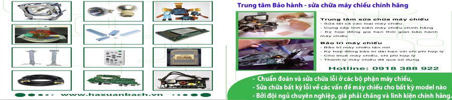 Trung tâm bảo hành sửa chữa máy chiếu tỉnh Quảng Trị