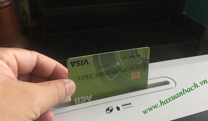 Chức năng hủy thẻ ATM nhanh