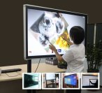 Màn hình LED tương tác | Kết nối với máy chiếu và máy tính làm cho hình ảnh, tương tác trực tiếp trên màn hình Màn hình LED tương tác | Kết nối với máy chiếu và máy tính làm cho hình ảnh, tương tác trực tiếp trên màn hình